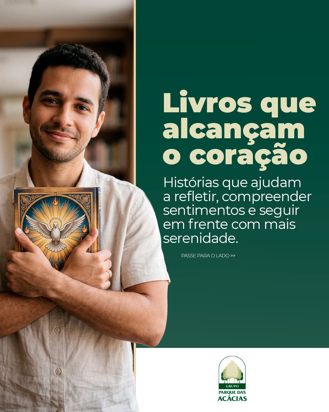 Livros que alcançam o coração: três histórias para refletir, compreender sentimentos e seguir em frente