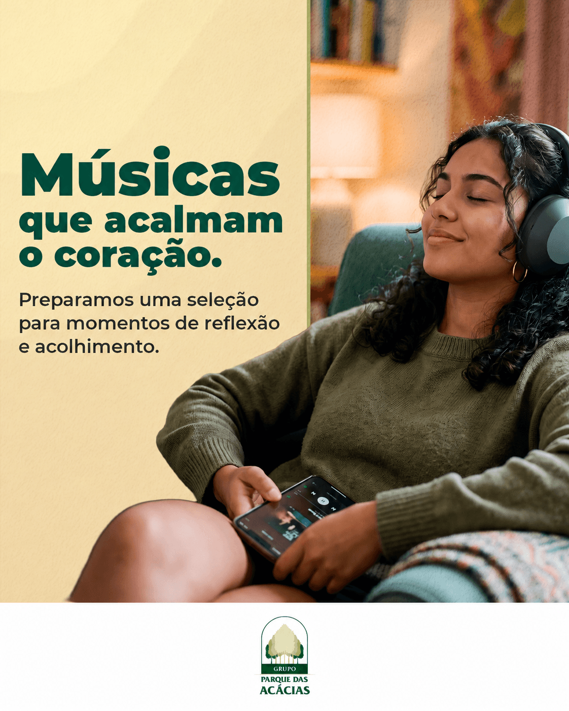 Músicas que acalmam o coração: uma playlist para momentos de saudade e reflexão